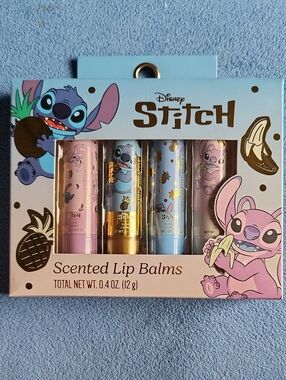 Disney Stitch Boxed Lip Balm Gift Set Of 4
